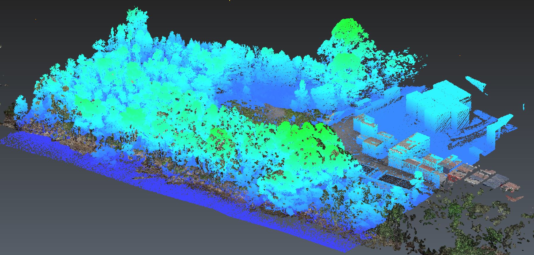 Combined LiDAR And Photogrammetry Pointcloud 